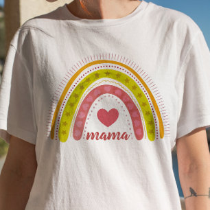 Custom Text Boho Watercolor T-Shirt