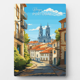 Custom Text Braga Portugal Plaque