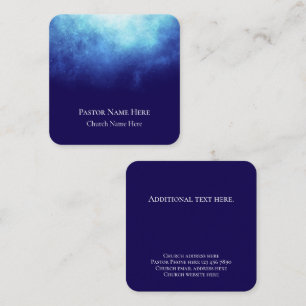 Custom Text Christian Church Pastor Personalised  Calling Card