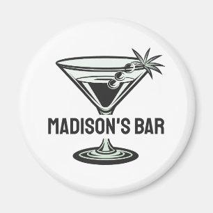 Custom Text Cocktail Magnet