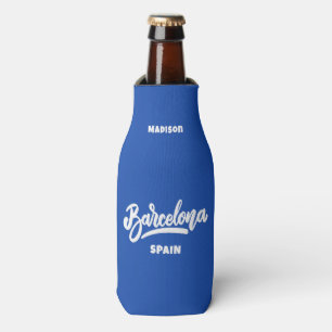 Custom Text & Colour Barcelona Bottle Cooler