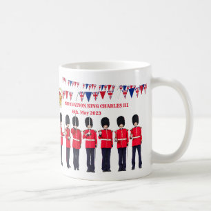 Custom Text Coronation of King Charles III  Coffee Mug