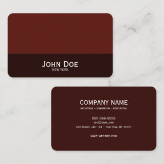CUSTOM TEXT - Create Your Own Minimalist Business Card