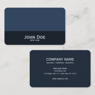 CUSTOM TEXT - Create Your Own Minimalist Business Card