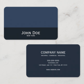 CUSTOM TEXT - Create Your Own Minimalist Business Card
