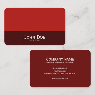 CUSTOM TEXT - Create Your Own Minimalist Business Card