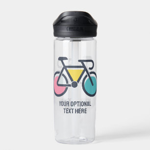 Custom Text Cycling Water Bottle