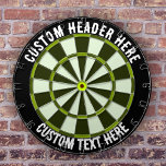 Custom Text Darts board  Dart Board<br><div class="desc">The Custom Text Darts Board is a high-quality, customisable dartboard that allows you to personalise your own text at the top and bottom. The board is made from durable, premium quality materials, ensuring longevity and reliable performance over time. This dartboard is perfect for individuals or businesses looking to add a...</div>