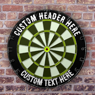 Custom Text Darts board Dart Board