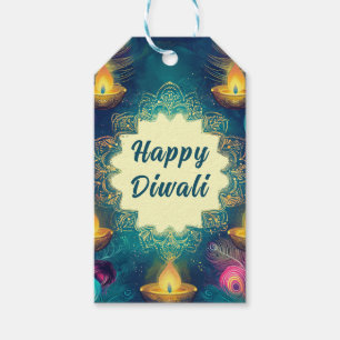 Custom text, Diwali Splendour Tag  Glow & Celebrat