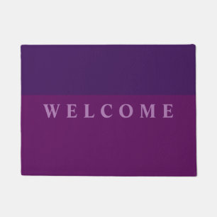 custom text doormat