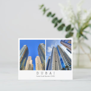 Custom text, Dubai, United Arab Emirates Postcard