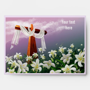 Custom Text . Easter Offering Envelopes