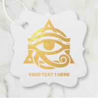 Custom Text Eye of Horus