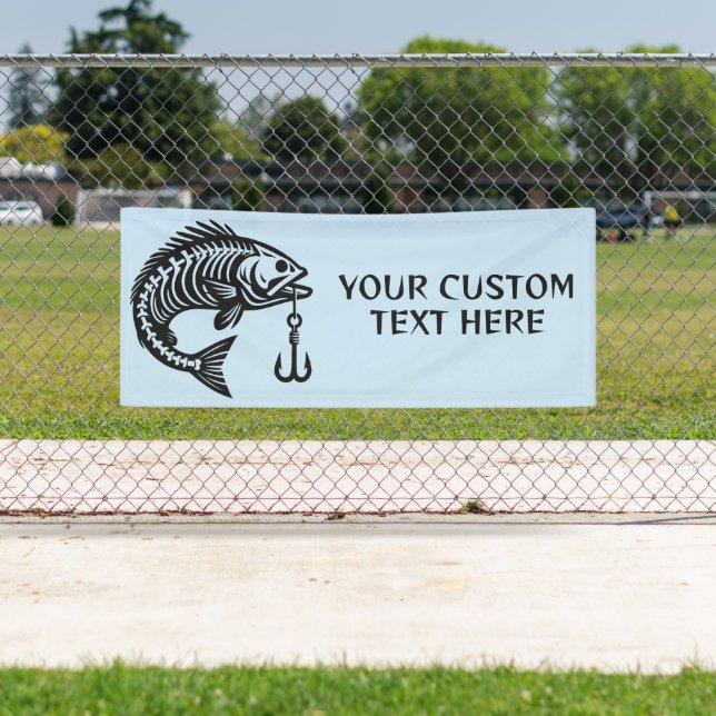 Custom Text Fish Banner (Insitu)