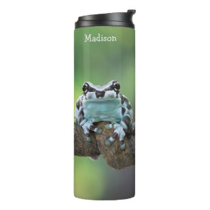 Custom Text Frog Thermal Tumbler