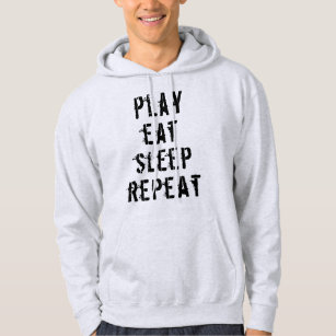 Custom Text Funny Player Front and Back Hoodie