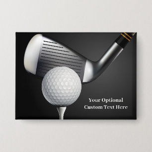 Custom Text Golf