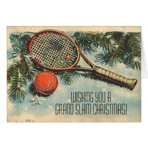 🎾🎄Custom text, GRAND SLAM CHRISTMAS!