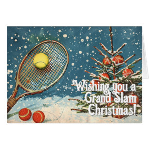 🎾🎄Custom text, GRAND SLAM CHRISTMAS!