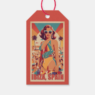 Custom Text Ibiza Spain Gift Tags