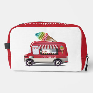 Custom Text Ice Cream Truck Dopp Kit