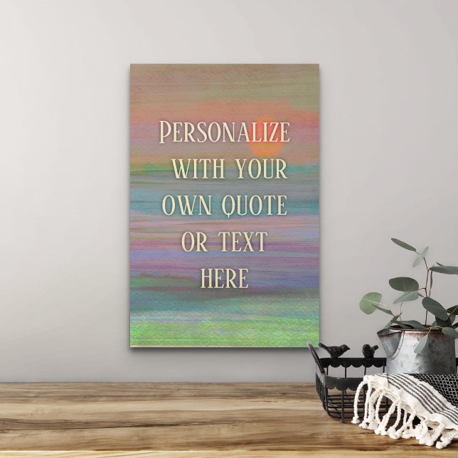 Custom text inspirational wall art  (Creator Uploaded)