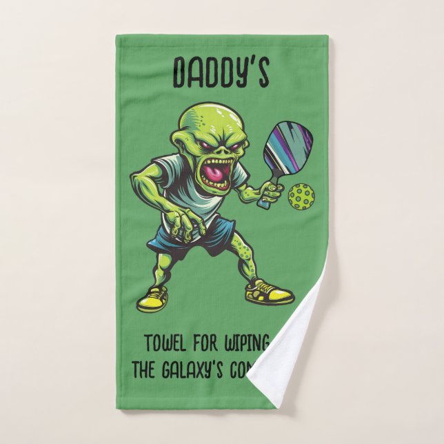Custom text Intergalactic Sweat Protocol: Activate Hand Towel (Hand Towel)