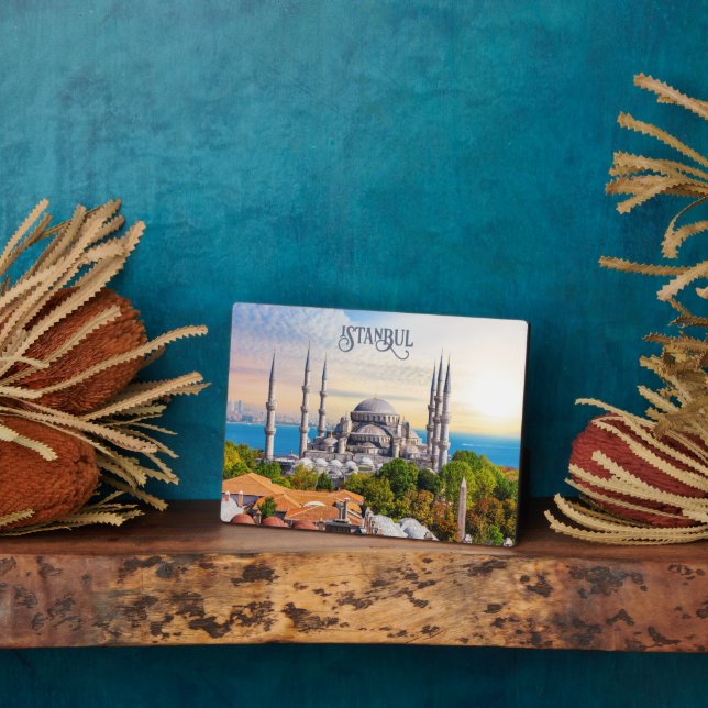 Custom Text Istanbul Plaque (Side)