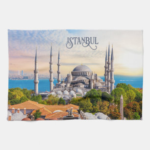 Custom Text Istanbul Tea Towel