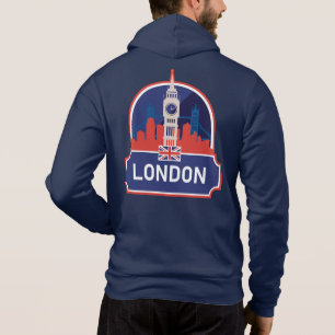Custom Text London Hoodie