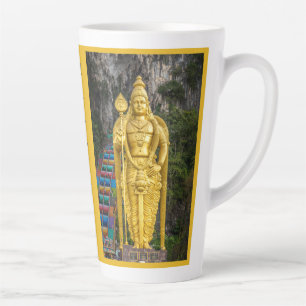 Custom text Malaysia Latte Mug