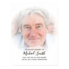 Custom Text Memorial Photo Tribute Print