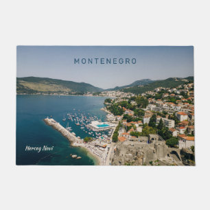 Custom Text Montenegro Doormat