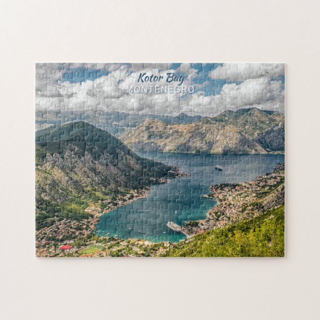 Custom Text Montenegro Jigsaw Puzzle (Horizontal)
