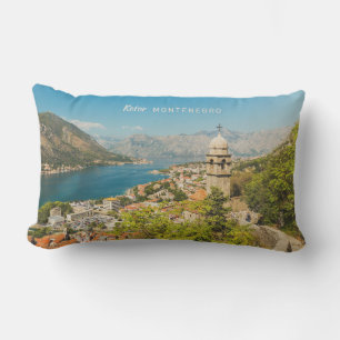 Custom Text Montenegro Lumbar Cushion