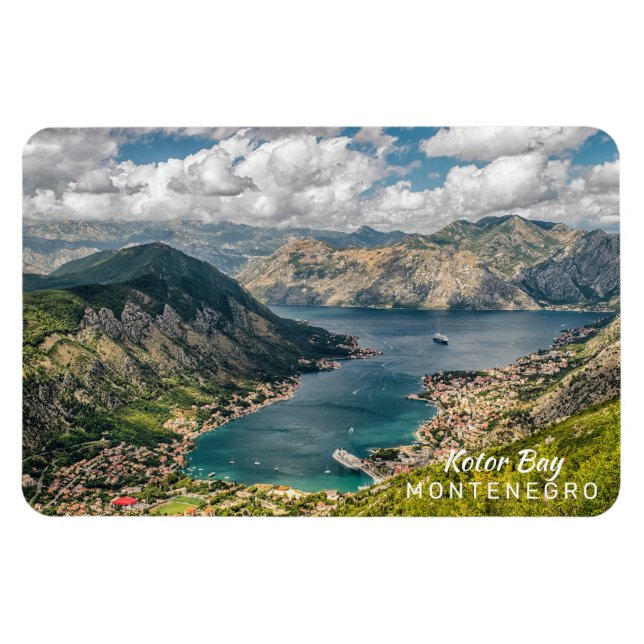 Custom Text Montenegro Magnet (Horizontal)