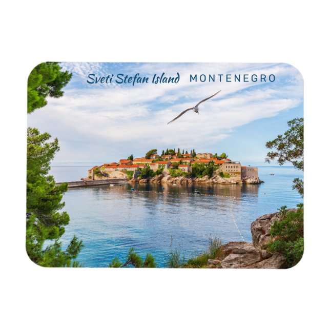 Custom Text Montenegro Magnet (Horizontal)