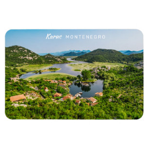 Custom Text Montenegro Magnet