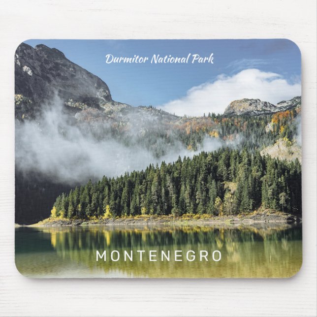 Custom Text Montenegro Mouse Pad (Front)