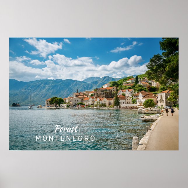 Custom Text Montenegro Poster (Front)
