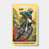 Custom Text Motocross