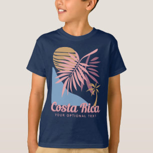 Custom Text & Name Costa Rica T-Shirt