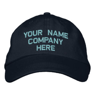 Custom Text Name Embroidered Baseball Cap Gift