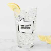 Custom Text & Name Speech Bubble