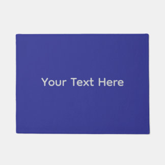 Custom Text Navy Blue | Personalised Welcome Doormat