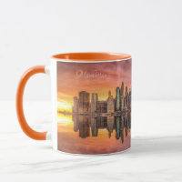 Custom Text New York City Skyline