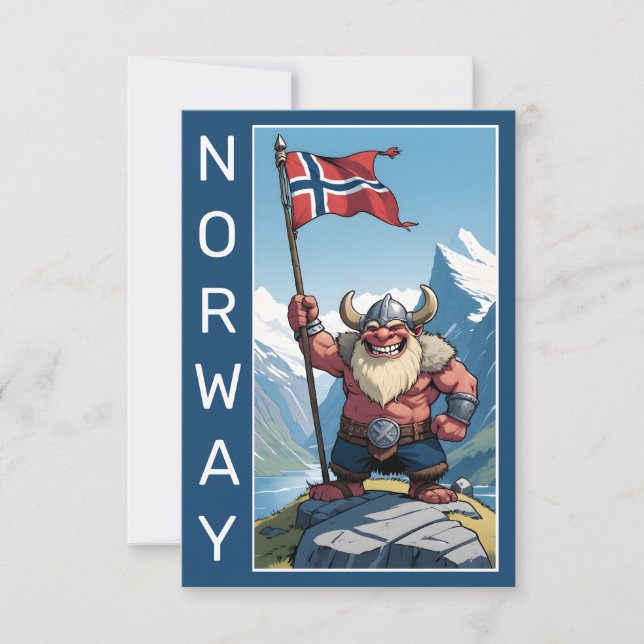 Custom Text Norwegian Troll (Front)