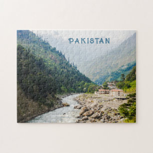 Custom Text Pakistan Jigsaw Puzzle
