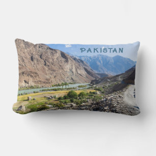 Custom Text Pakistan Lumbar Cushion